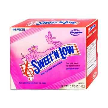 (hộp 100 gói) Đường ăn kiêng Sweetn Low cho, người tiểu đường, ăn kiêng, người béo phì