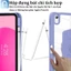 Bao da ipad Air 4/5 Pro 11 10.9 inch Gen 9 8 7th 10.2 Ốp Lưng Clear Acrylic Bao với Giá đỡ bút chì Xoay 720 độ