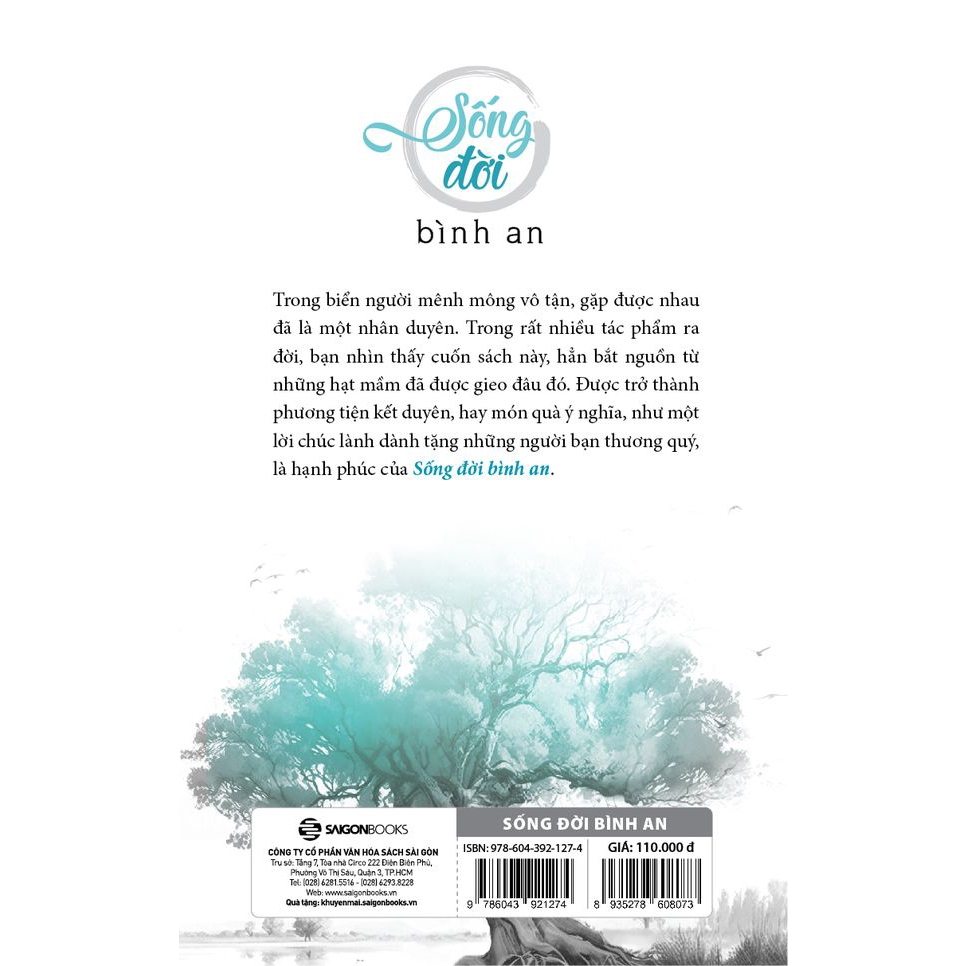 Sách - Sống Đời Bình An - Tác giả Suối Thông
