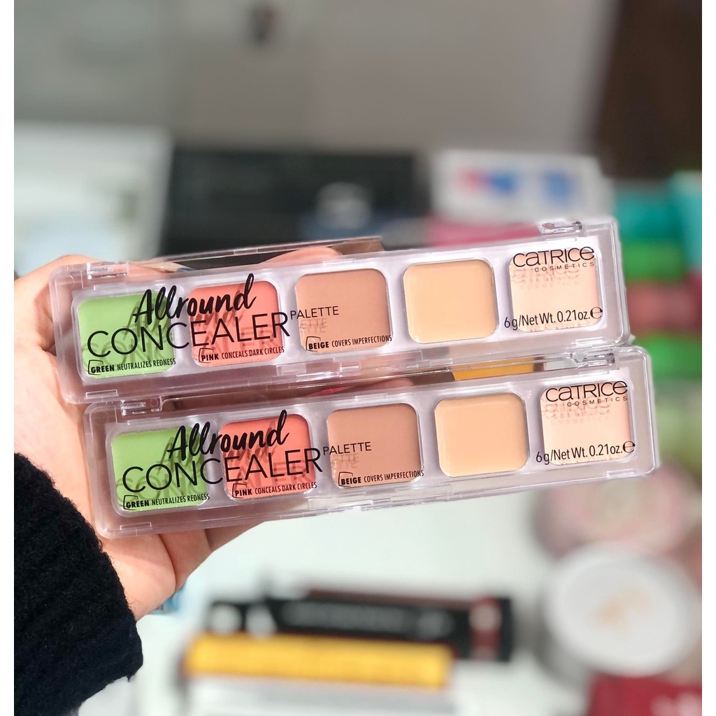 Che khuyết điểm Catrice Allround Concealer 5 ô (Bảng)
