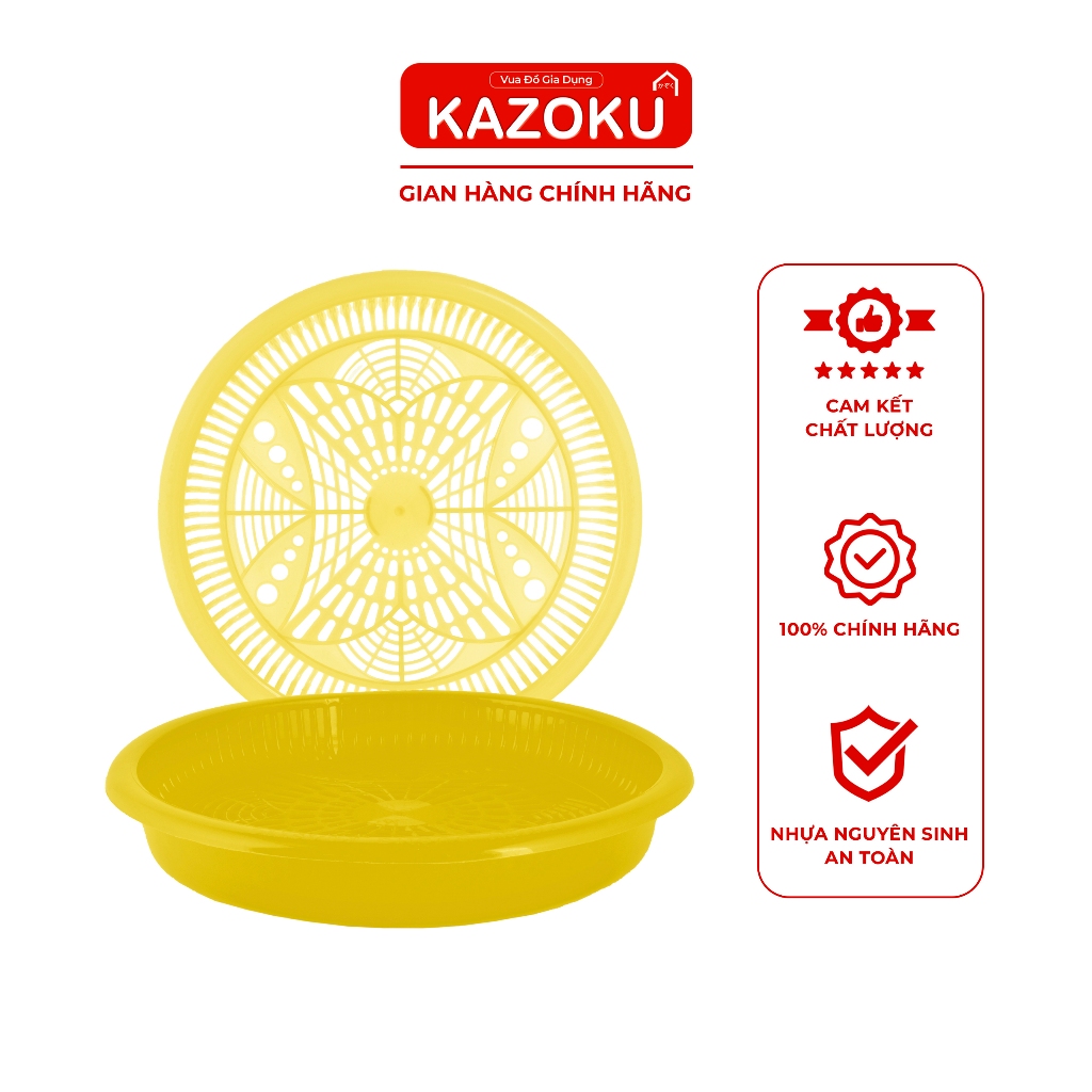 Úp Ly Tròn Hình Cánh Bướm - Đỏ Cam Vàng Dương Ngọc Chuối - Kazoku [TDULT]