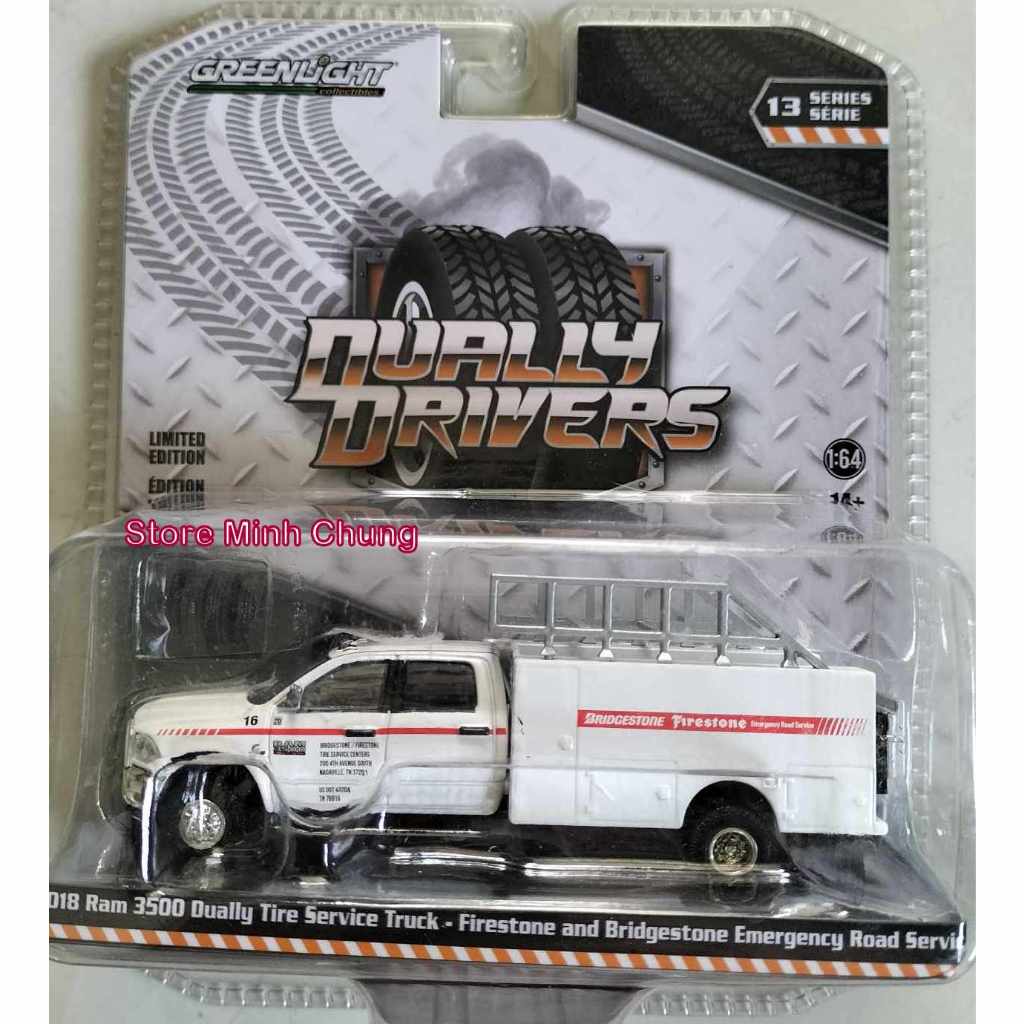 Store Minh chung Xe mô hình đồ chơi Greenlight Dually drivers 2018 ram ...