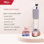 Bàn là cây hơi nước đứng SEKA SK479 kèm bàn ủi Công Suất 2000W, 10 cấp độ ủi phù hợp nhiều loại vải — ảnh 7