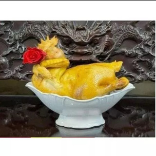 Bát Thuyền Đựng Gà Cúng Nguyên Con Đĩa Thuyền Bày Hoa Quả Trái Cây Cúng Ngày Lễ Tết