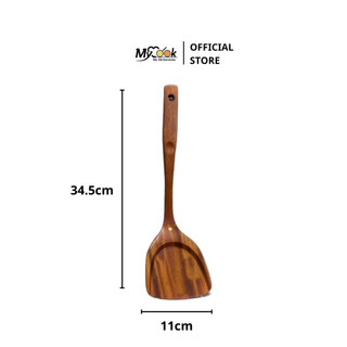Sạn gỗ, xẻng gỗ chiên xào gắn chốt đồng MyCook