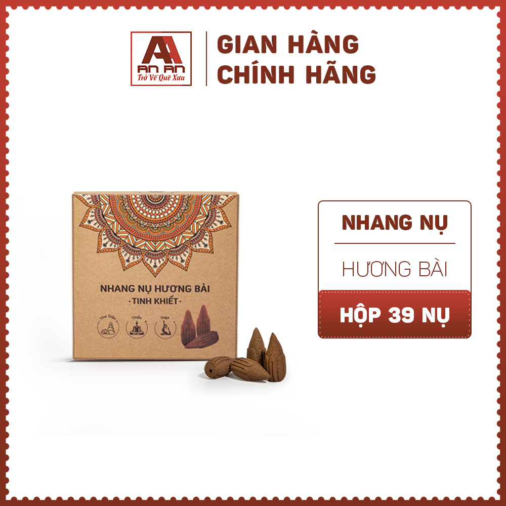 Ảnh Nhang nụ An An, nụ hương bài xông nhà 100% tự nhiên hộp 39 nụ 2