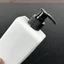 Lọ chiết dầu gội, chai nhựa dẹt trắng 300ml hình chữ nhật nắp dầu gội trắng, đen các loại
