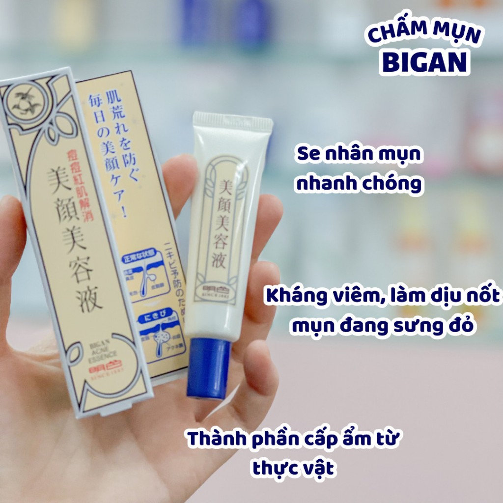 Ảnh Tinh Chất Dưỡng Ngăn Ngừa Mụn MEISHOKU Bigan 15G 4