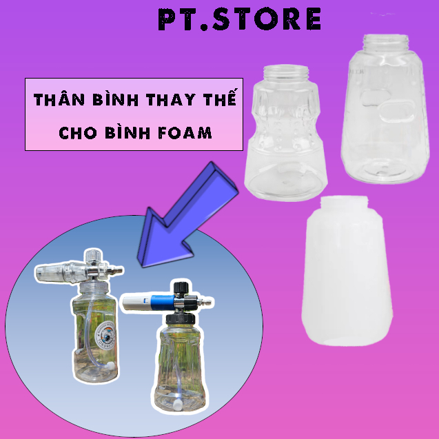 THÂN BÌNH FOAM THAY THẾ CHO BÌNH FOAM