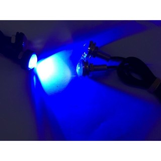 Đèn chớp mắt mèo 2 chế độ. Chớp bi cúc áo trang trí ô tô, xe máy điện 24v