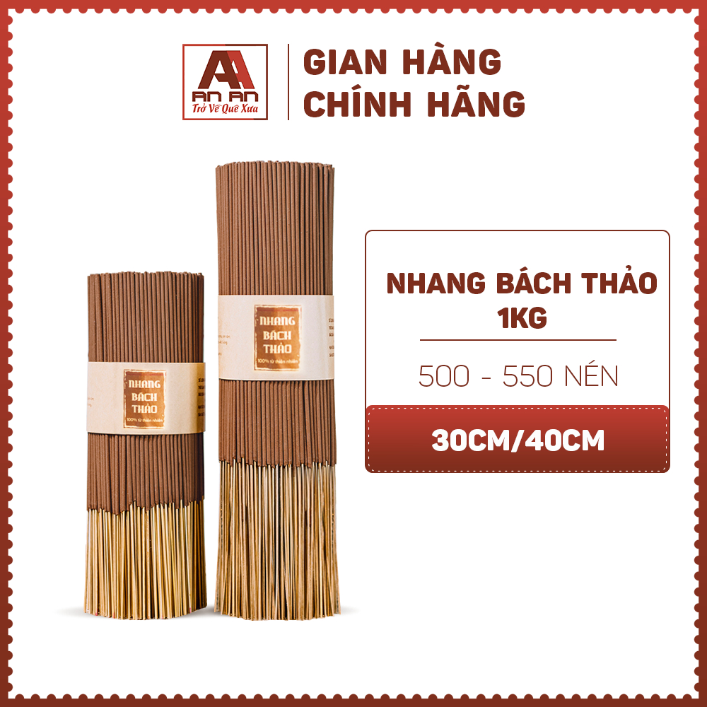 Ảnh Nhang cân Bách thảo/Thuốc Bắc An An - Thơm ngọt sâu, thư giãn, thiền đình, an toàn 2