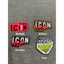 patch vải ủi nhiệt thêu hình thời trang bộ icon siêu hot