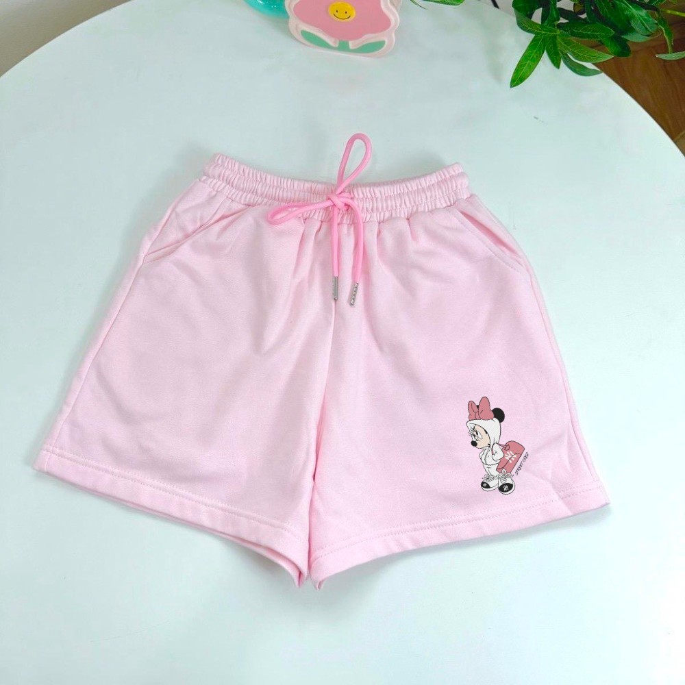 Quần Short Nữ NY LA Vải Nỉ Chân Cua Cao Câp Nhiều Màu Có Túi Freesize 65kg Unim Store - QSN01