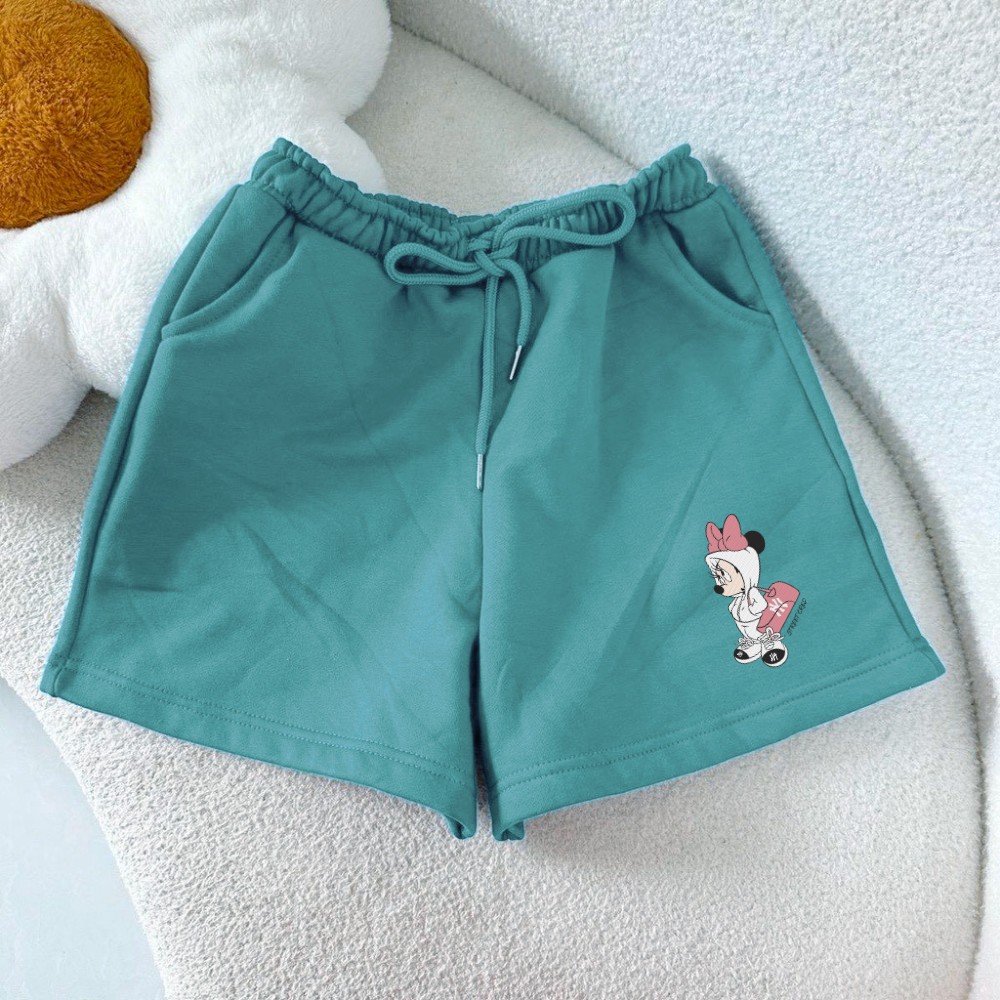 Quần Short Nữ NY LA Vải Nỉ Chân Cua Cao Câp Nhiều Màu Có Túi Freesize 65kg Unim Store - QSN01