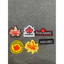 patch vải ủi nhiệt thêu hình thời trang bộ Ds2 chiếc lá
