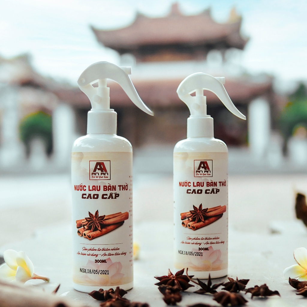 Ảnh Nước thơm bao sái lau bàn thờ AN AN cao cấp, nước mùi già tài lộc gia tăng vận khí, tẩy uế mang lại may mắn 3