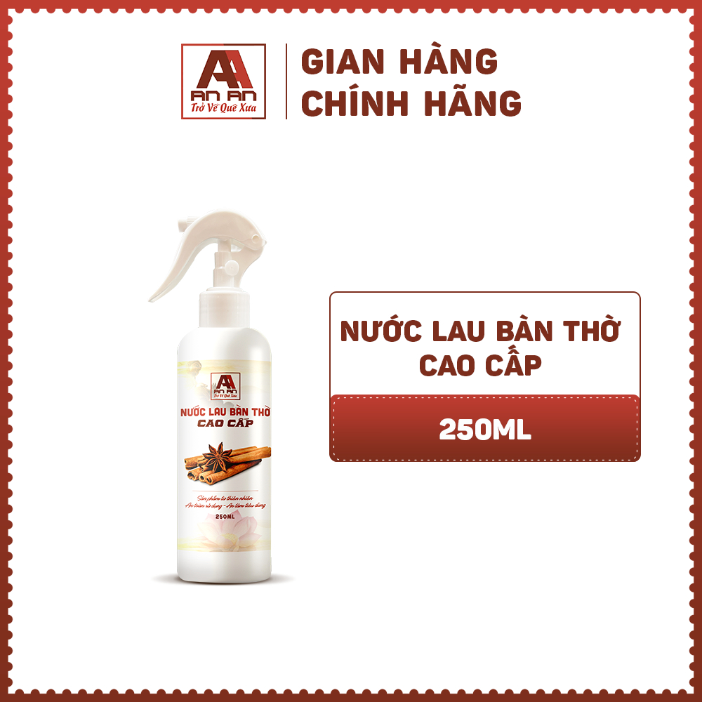 Ảnh Nước thơm bao sái lau bàn thờ AN AN cao cấp, nước mùi già tài lộc gia tăng vận khí, tẩy uế mang lại may mắn 2