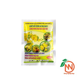 Chất Gây Rụng Lá Mai Đại Học Cần Thơ Gói 180g - Xịt Rụng Lá Mai không Ảnh Hưởng Đến Bông