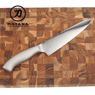 Dao thái thịt cá Nhật cao cấp KAI Seki ManJu cán kim loại Chef - 041BE0404 (180mm)