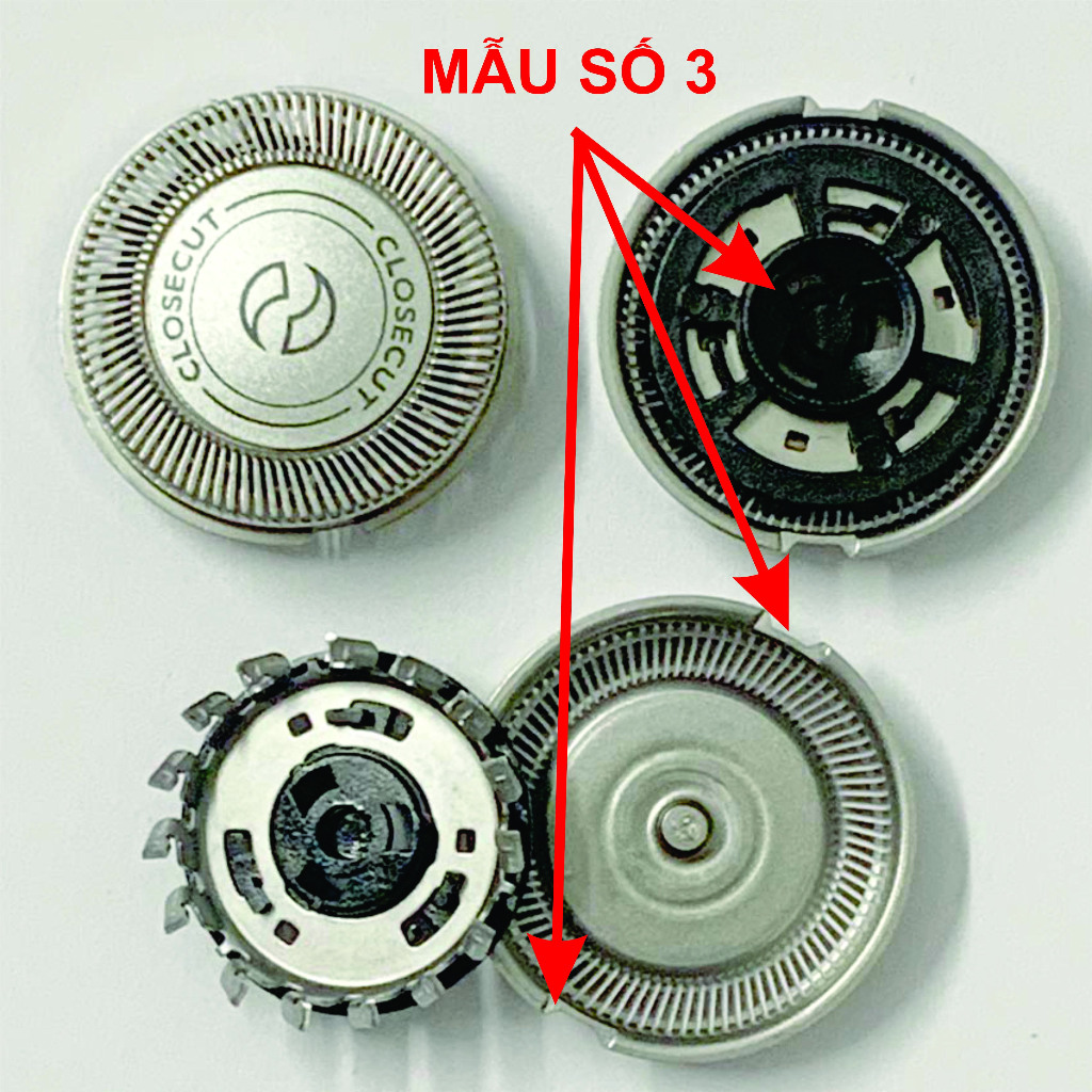 Ảnh Lưỡi dao thay thế máy cạo râu Philips PQ206 PQ182 AT600 AT610 AT620 S1121 S1233 S5070 S1103 S1301 S5444 S5582 (1 Bộ) 4