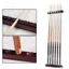 Giá Đỡ Cơ Bida Nhựa/Gỗ, Giá Cơ bI-A Treo Tường 6 Lỗ Tiện Lợi - MR.SUNG VIỆT NAM