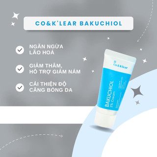 Kem Dưõng Co&K’lear Chống Lão Hóa Co Klear Bakuchio 2% Cream 2000ppm +  retinol 500ppm  - Bebeau