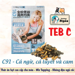 Tổng Hợp Hạt Cho Mèo Cao Cấp ( 5kg )–SC , S1,S2,SC1,SC2 -Hạt Mèo Nhiều Topping, Giàu Đạm