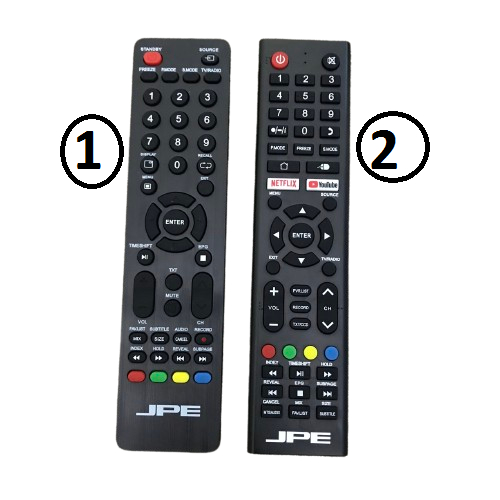 Remote điều khiển tivi JPE dòng smart hàng chính hãng theo TV [lỗi 1 ...