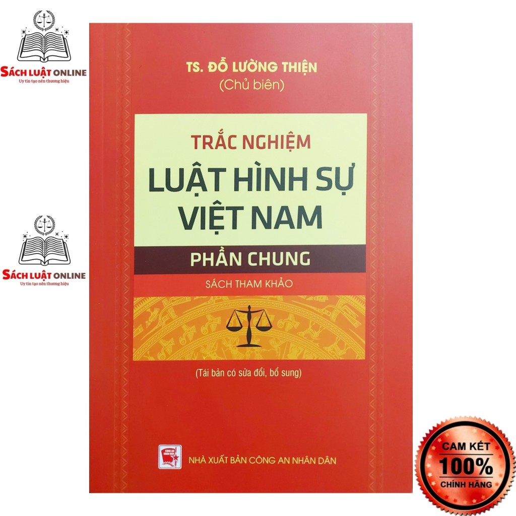 Sách - Trắc nghiệm luật Hình Sự Việt Nam (Phần chung)