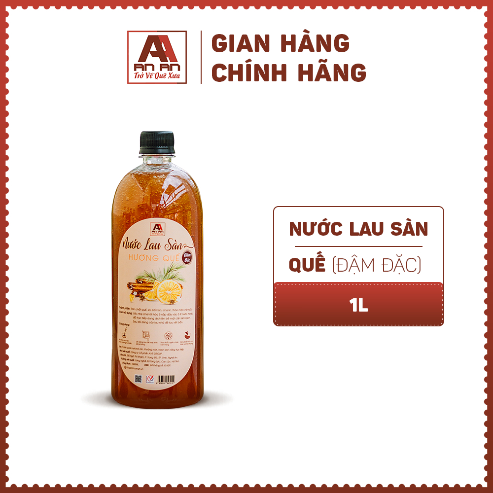 Ảnh Nước lau nhà quế đậm đặc AN AN, đuổi muỗi và côn trùng hiệu quả với dung tích 1000 ml 2