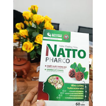 Viên dưỡng não Natto Pharco giúp hỗ trợ giảm tình trạng thiếu máu não, chóng mặt, đau đầu