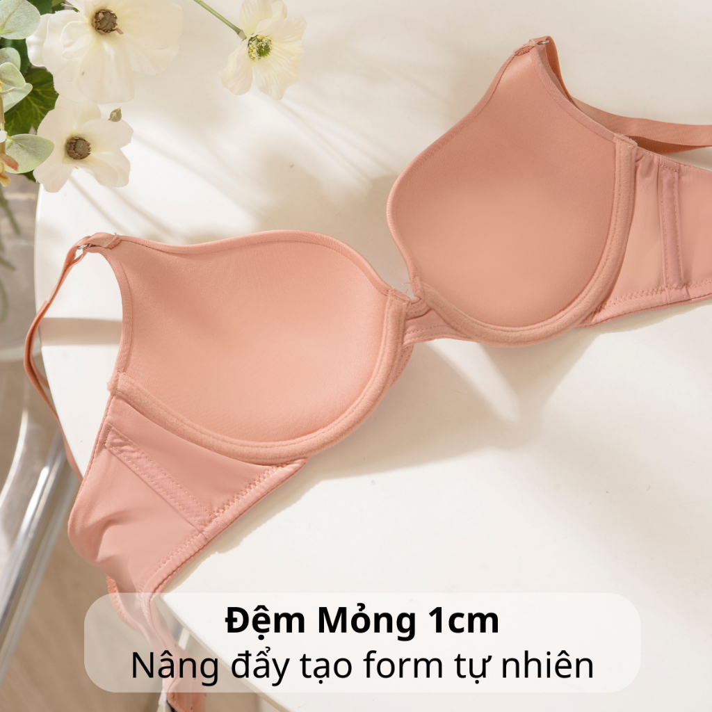 Ảnh Áo lót có gọng trơn basic đệm mỏng 1cm Venus Charm Etam 0110 2