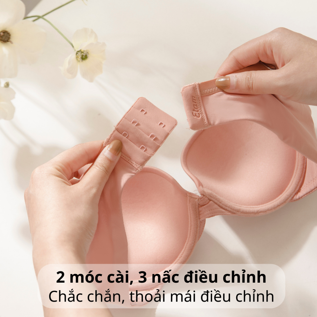 Ảnh Áo lót có gọng trơn basic đệm mỏng 1cm Venus Charm Etam 0110 3