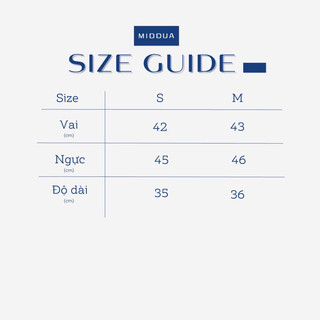 MIDDUA - Vest đôn vai crop tay lở