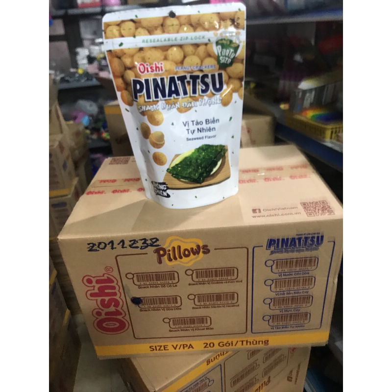 Thùng 20 gói Pinattsu đủ vị 85g | Shopee Việt Nam