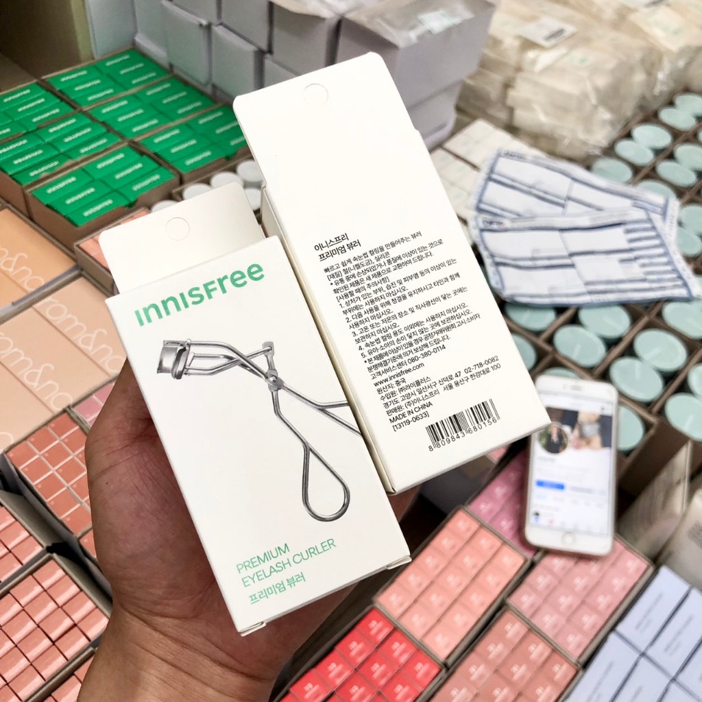 (BILL KOREA) Kẹp Mi INNISFREE Premium Eyelash Curler Shopee Việt Nam