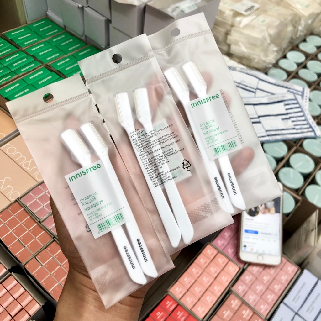 (BILL KOREA) Dao Cạo Lông Mày INNISFREE Eyebrow Razor Shopee Việt Nam