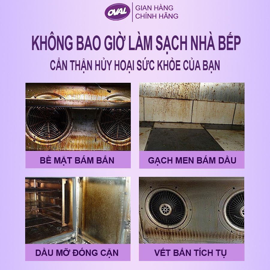 Tẩy dầu mỡ,tẩy nhà bếp, hút mùi, bếp gas, bếp từ, đáy xoong, đáy chảo, tường bếp …hộp 500g