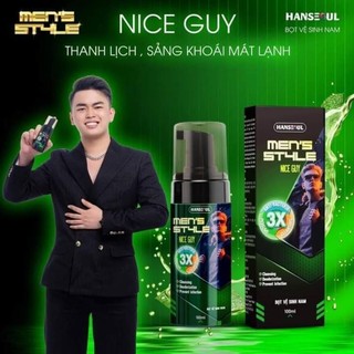 Bọt vệ sinh nam giới Men'sty Nice guy( mua 2 chai tặng 1 son nách)
