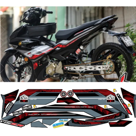 tem rờiEXCITER 150 MẪU Y15zr cao cấp đa dạng màu sắc