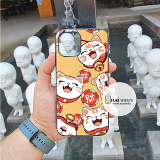 Tấm dán Skin Mặt Sau Mèo MS023 FULL VIỀN 15 pro max , 14 pro max , 13 pro max , 12 pro max , 11 pro max - FukiShop