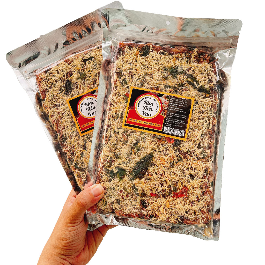 Cơm cháy gạo lứt rong biển siêu chà bông Tiến Vua cao cấp MTFoods ...