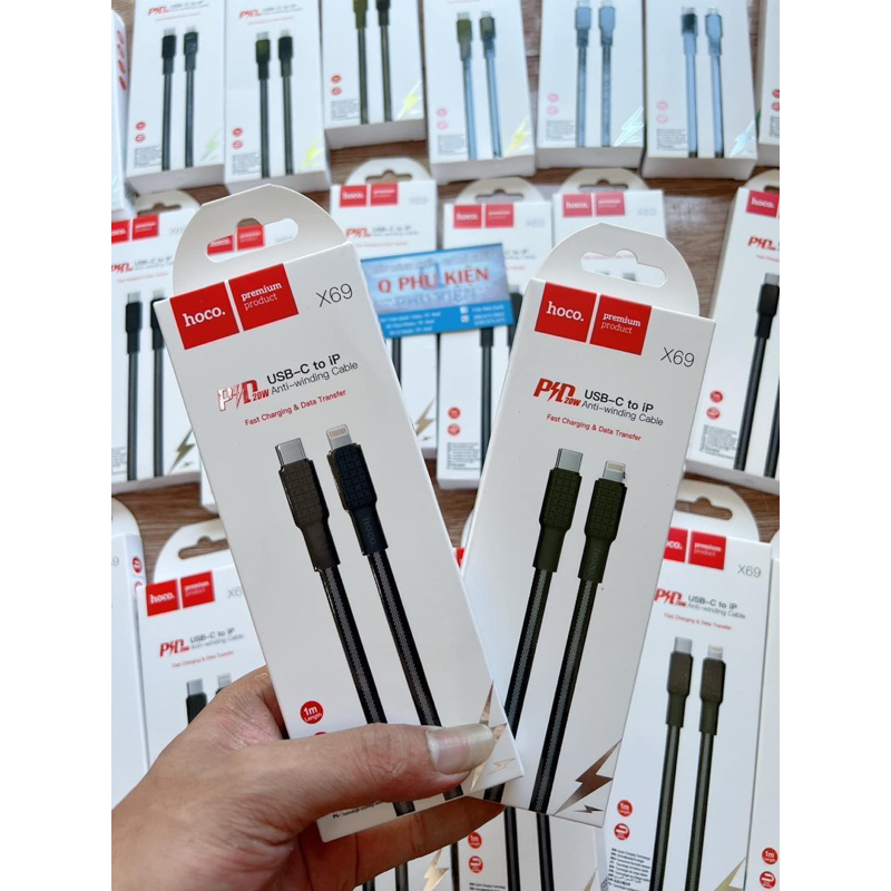 Cáp sạc nhanh 20w hoco x69 | Shopee Việt Nam