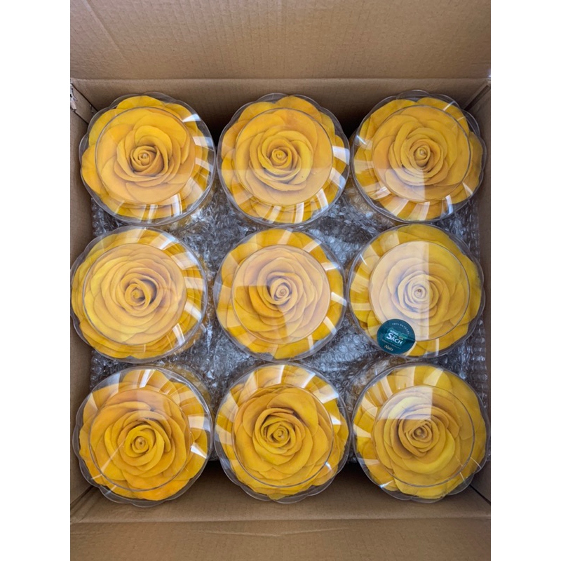 Xoài Sấy Dẻo Xếp Hoa Hồng Luka Food - Hộp 500g Hàng Loại 1, Vị Chua Ngọt, Mềm Dẻo, Không Xơ, Quà Biếu Sang Trọng