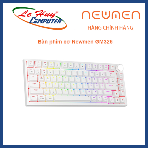 Bàn phím Cơ Newmen GM326 White | Shopee Việt Nam