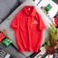 Áo thun polo có cổ cá sấu ông già Noel , form slimfit, co giãn tốt, thông thoáng
