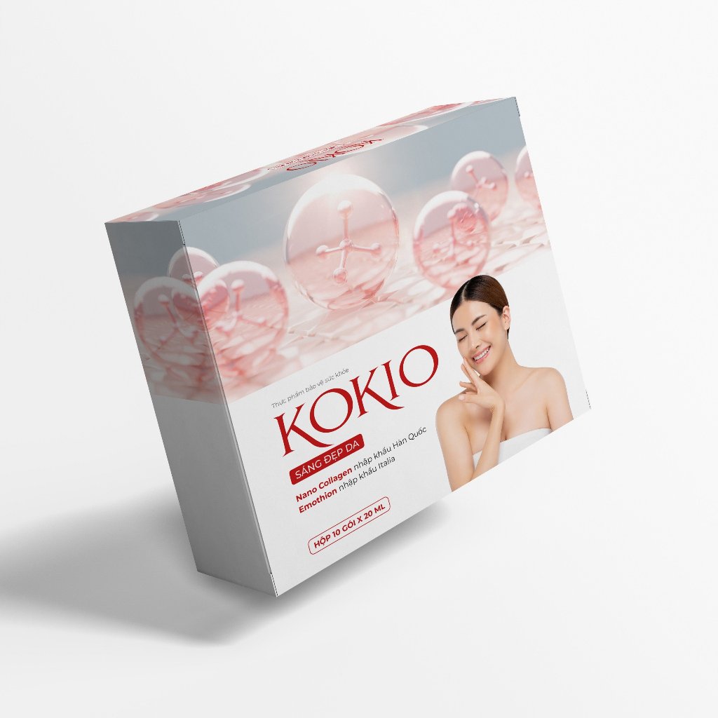 Gói Uống Collagen Kokio Fobe Làm Đẹp, Trắng Sáng Tự Nhiên N1