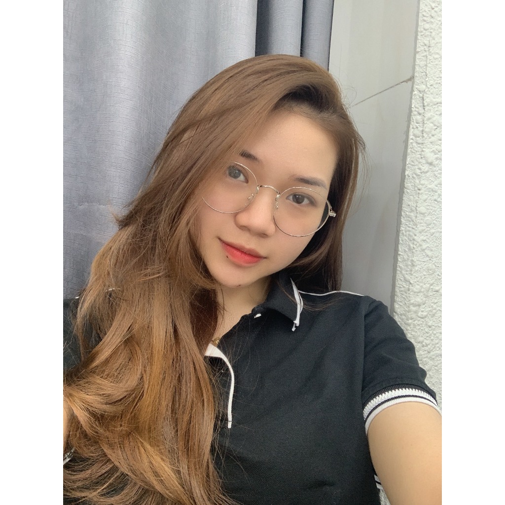 Ảnh Gọng kính cận nam nữ LANI tròn vintage kim loại thanh mảnh Lani 2230 lắp mắt cận có độ theo yêu cầu 2
