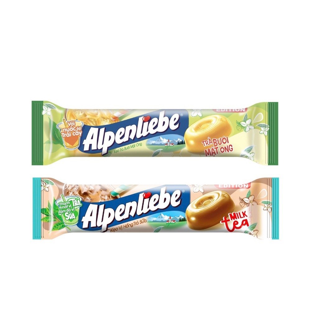 Set 5 Thanh Kẹo Cứng Alpenliebe Đủ Vị Dạng Thỏi 32g, Kẹo Ngậm Alpenliebe