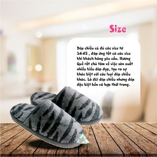 Dép Đi Trong Nhà Mùa Đông Hương Quế DH-15